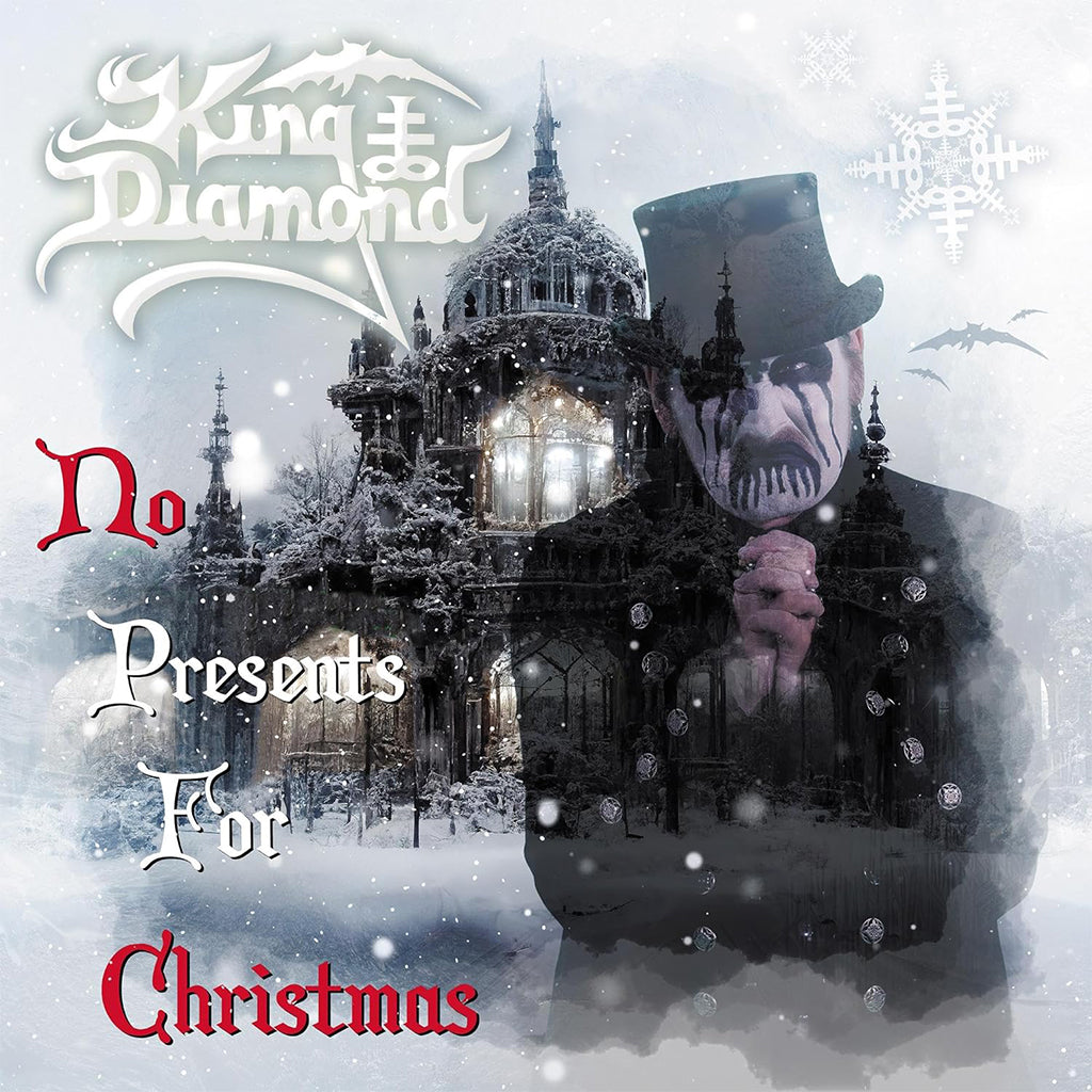 KING DIAMOND - No Presents For Christmas (2023 Reissue) - 12'' - White with Red Splatter Vinyl