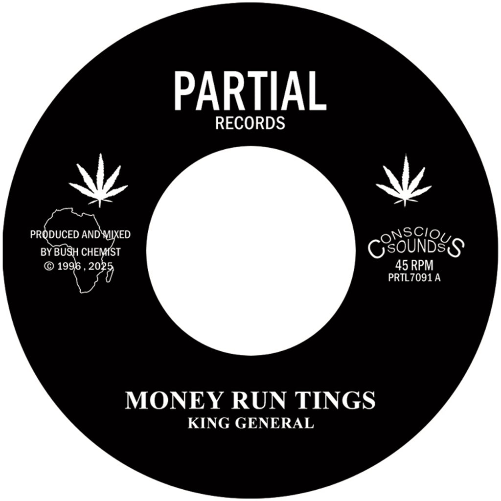 KING GENERAL / THE BUSH CHEMISTS - Money Run Tings / Version - Dubplate Mix (Reissue) - 7'' - Vinyl [MAR 14]