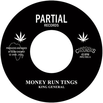 KING GENERAL / THE BUSH CHEMISTS - Money Run Tings / Version - Dubplate Mix (Reissue) - 7'' - Vinyl [MAR 14]