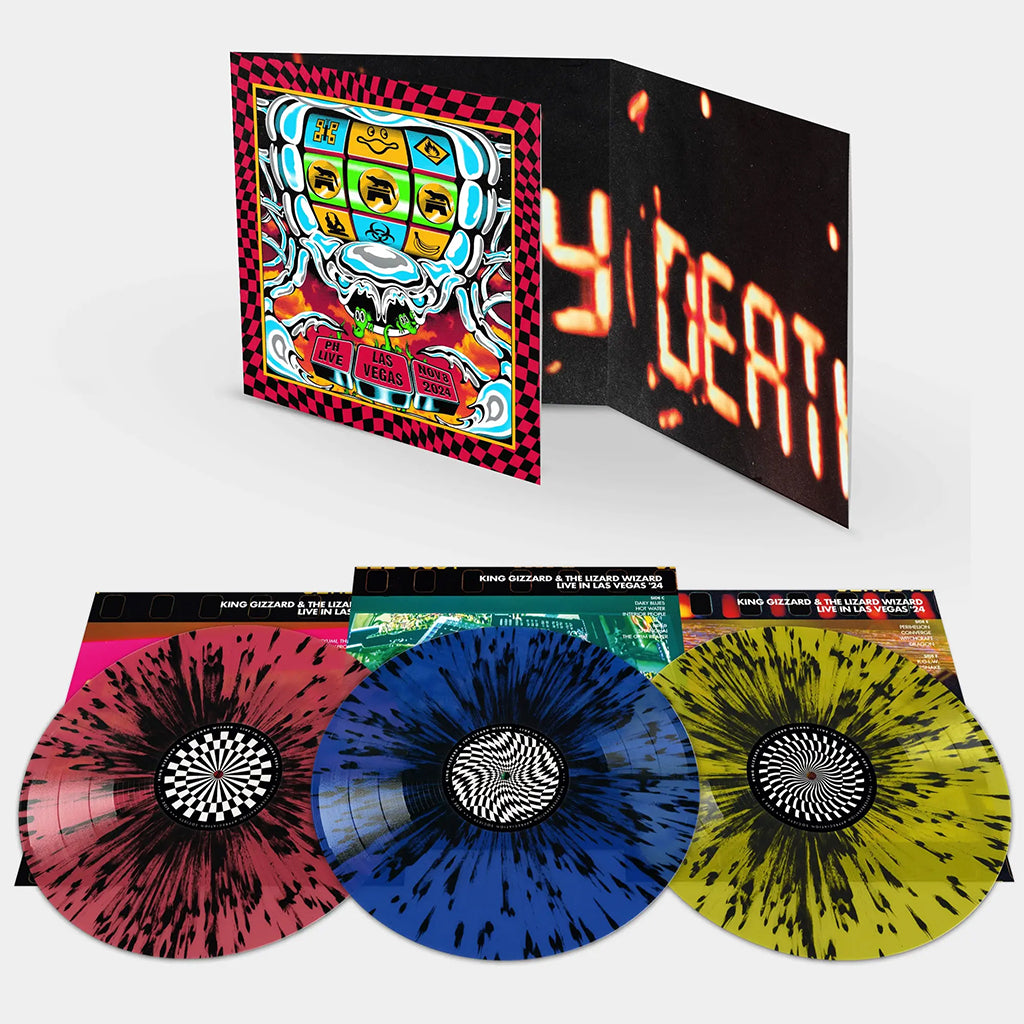 KING GIZZARD AND THE LIZARD WIZARD -  Live in Las Vegas '24 - 3LP - Splatter Vinyl Set [JUL 25]