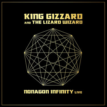KING GIZZARD AND THE LIZARD WIZARD - Nonagon Infinity Live - 2LP - Nonagon-Shaped Gold Nugget Vinyl [DEC 6]