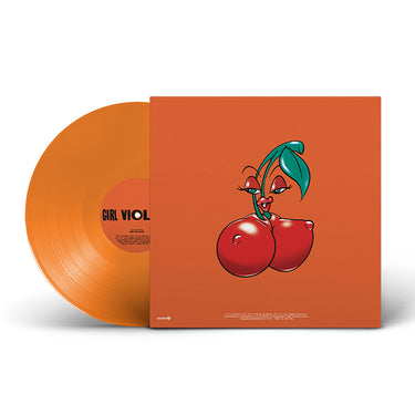 KING PRINCESS - Girl Violence (w/ fold-out poster)- LP - Orange Vinyl