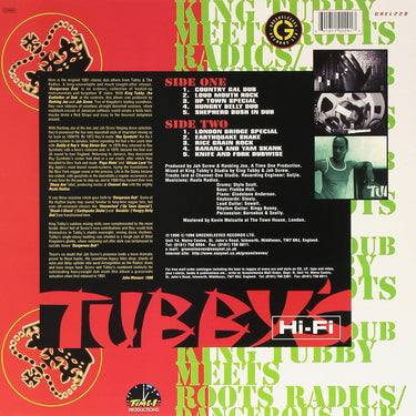 KING TUBBY MEETS ROOTS RADICS - Dangerous Dub (The Original Dub Classic) - LP - Vinyl