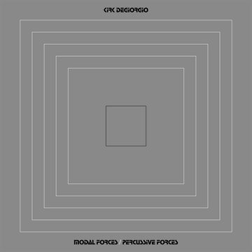 KIRK DEGIORGIO - Modal Forces / Percussive Forces - LP - Vinyl [MAY 19]