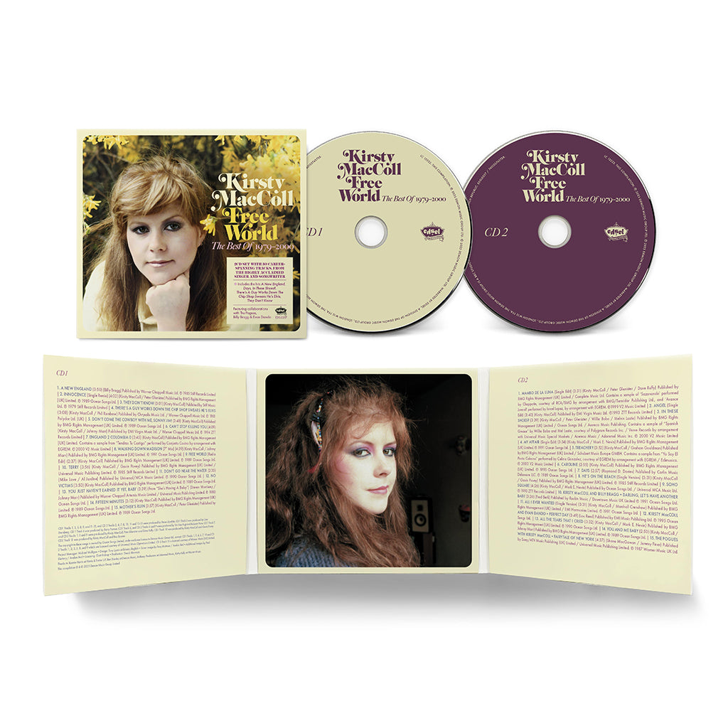 KIRSTY MACCOLL - Free World - The Best Of... 1970-2000 - Deluxe Gatefold 2CD Set [OCT 3]