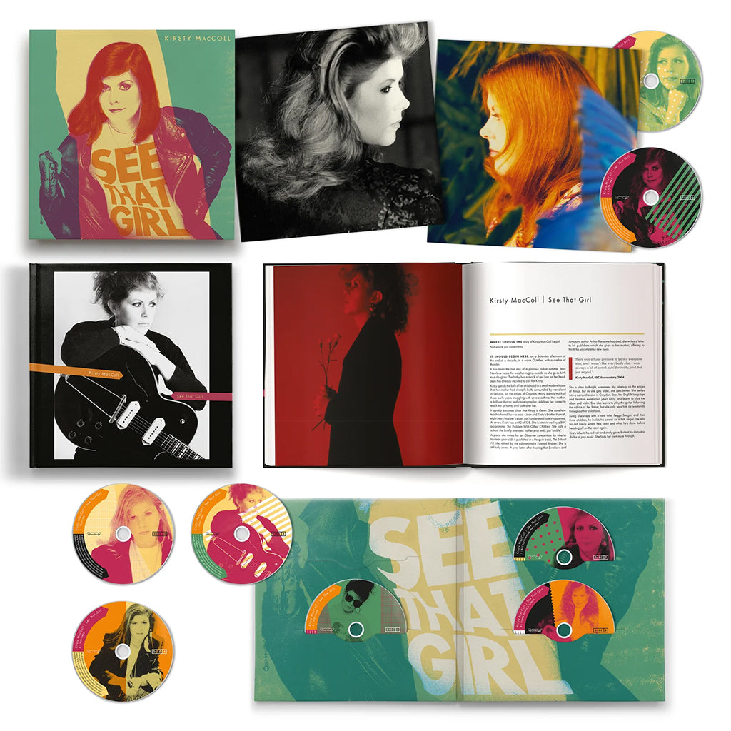 KIRSTY MACCOLL - See That Girl 1979-2000 (With 60-page Hardback Book) - 8CD - Box Set