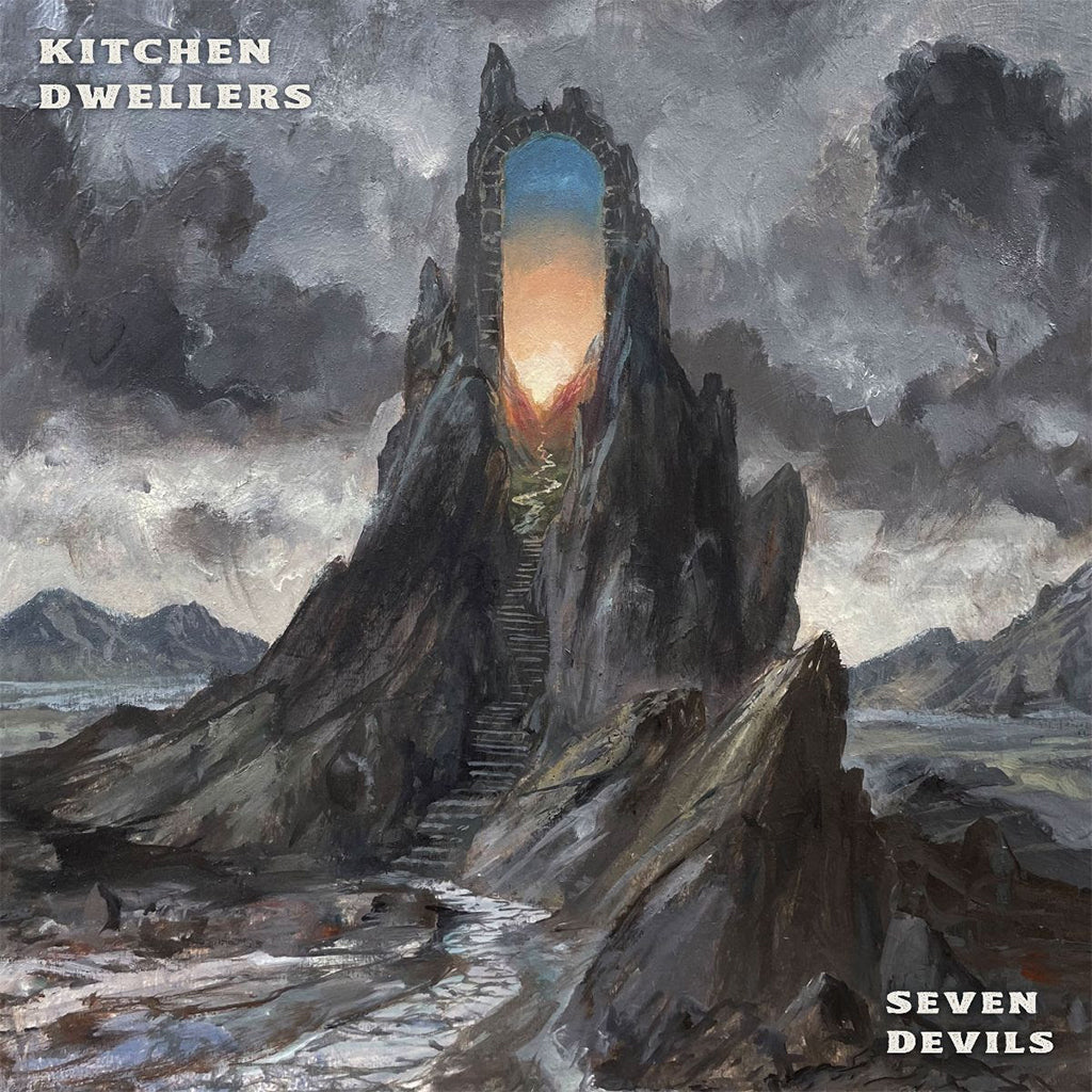 KITCHEN DWELLERS - Seven Devils - 2LP - Blue / Orange Galaxy Splatter Vinyl