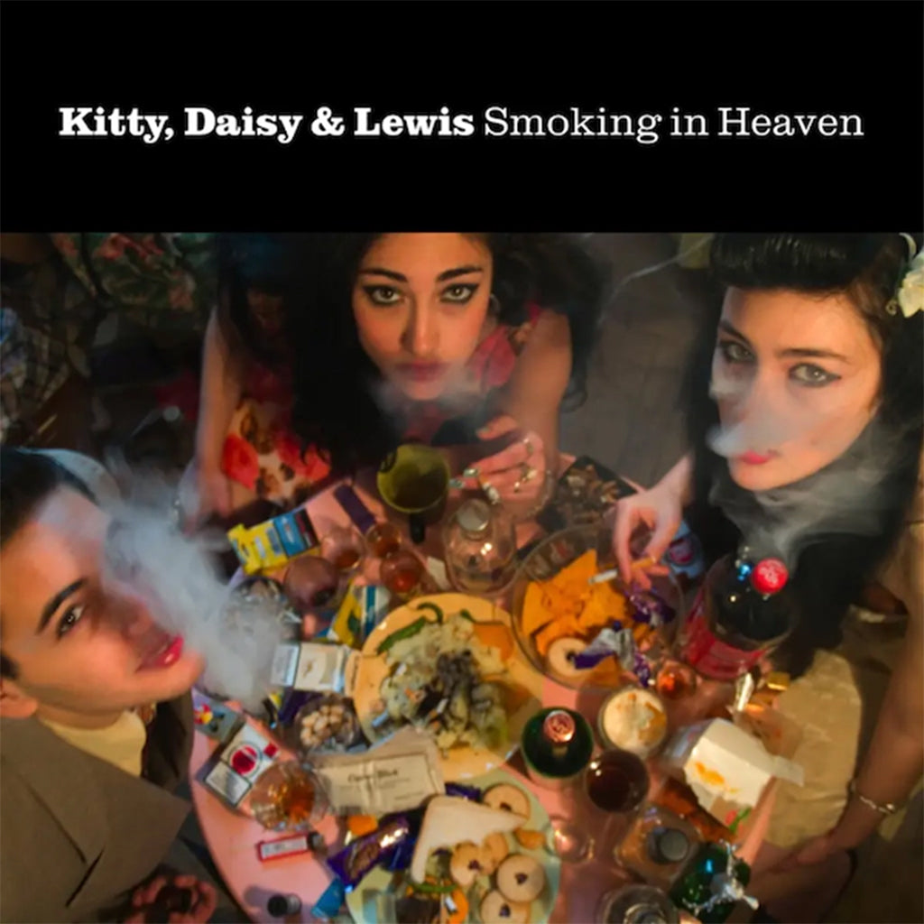 KITTY, DAISY & LEWIS - Smoking In Heaven (2023 Reissue) - 2LP - Pink Smoke Vinyl
