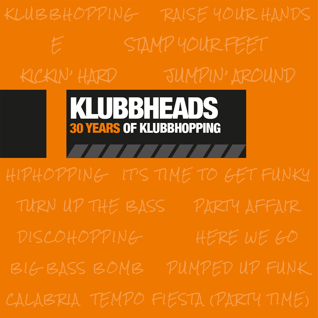 KLUBBHEADS - 30 Years Of Klubbhopping (30th Anniversary Edition) - LP - 180g Crystal Clear Vinyl [DEC 12]