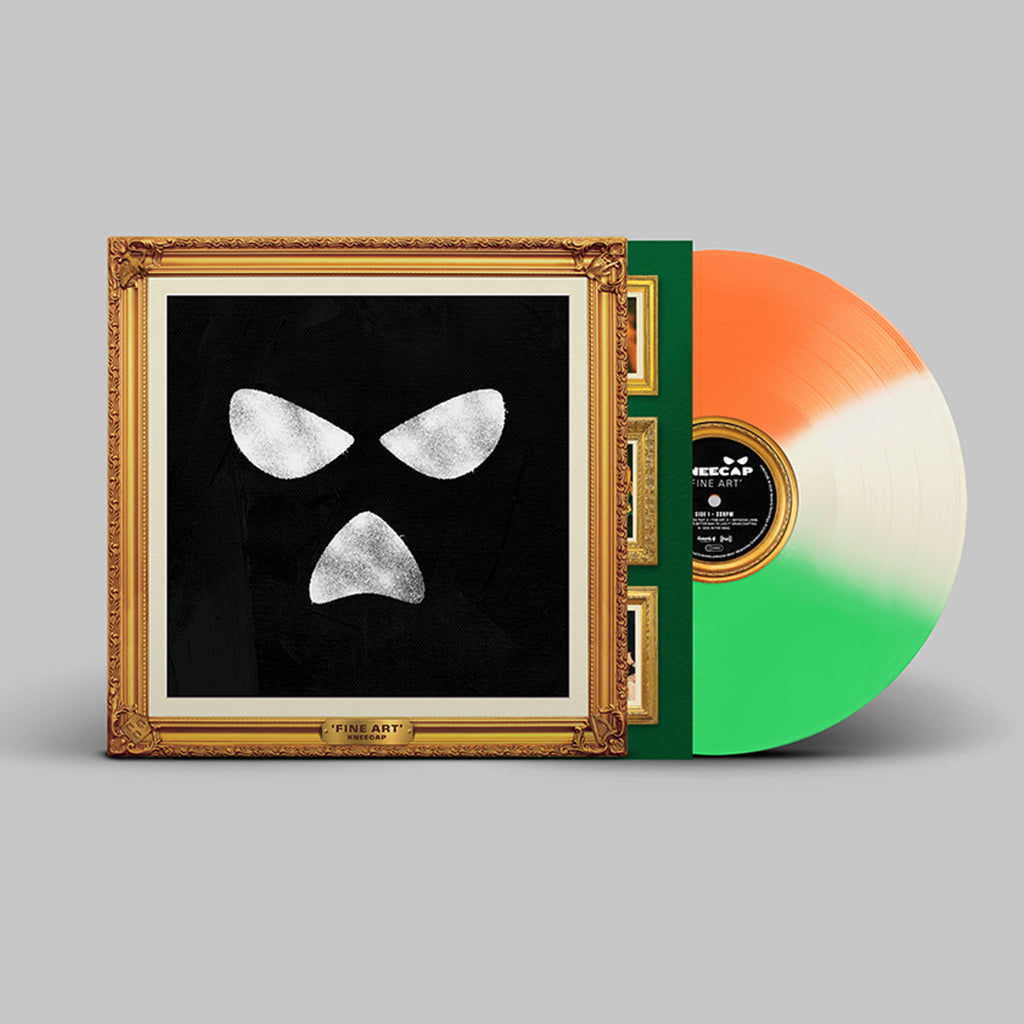 KNEECAP - Fine Art - LP - Green, White and Orange Tri-Colour Vinyl