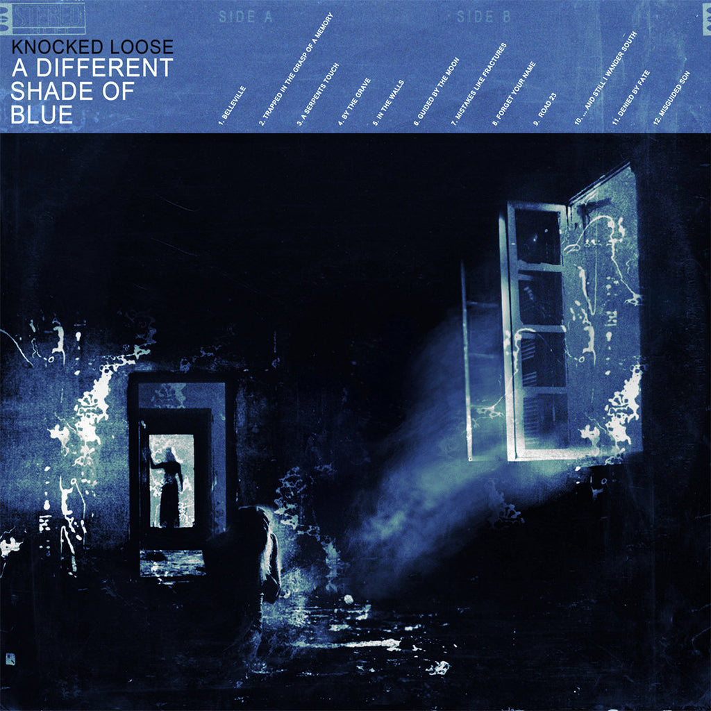 KNOCKED LOOSE - A Different Shade Of Blue (Repress) - LP - Black and Blue Galaxy Vinyl