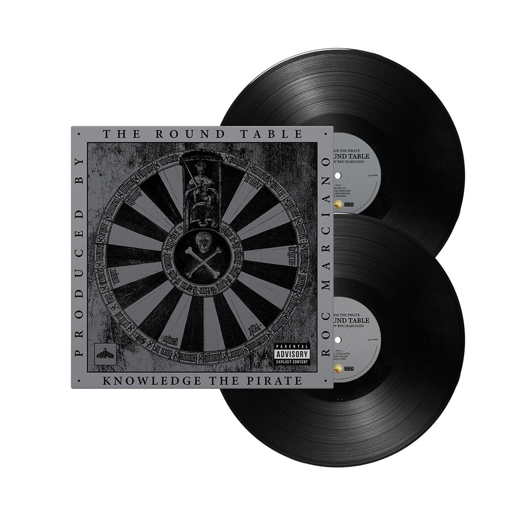 KNOWLEDGE THE PIRATE and ROC MARCIANO -  The Round Table (Artwork #2 Edition) - 2LP - Black Vinyl [SEP 26]