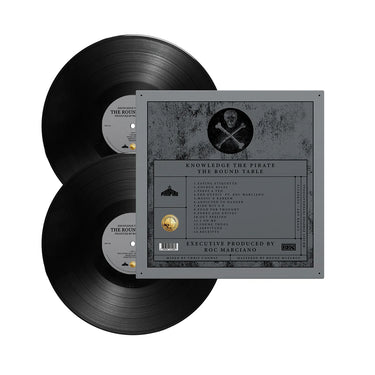 KNOWLEDGE THE PIRATE and ROC MARCIANO -  The Round Table (Artwork #2 Edition) - 2LP - Black Vinyl [SEP 26]