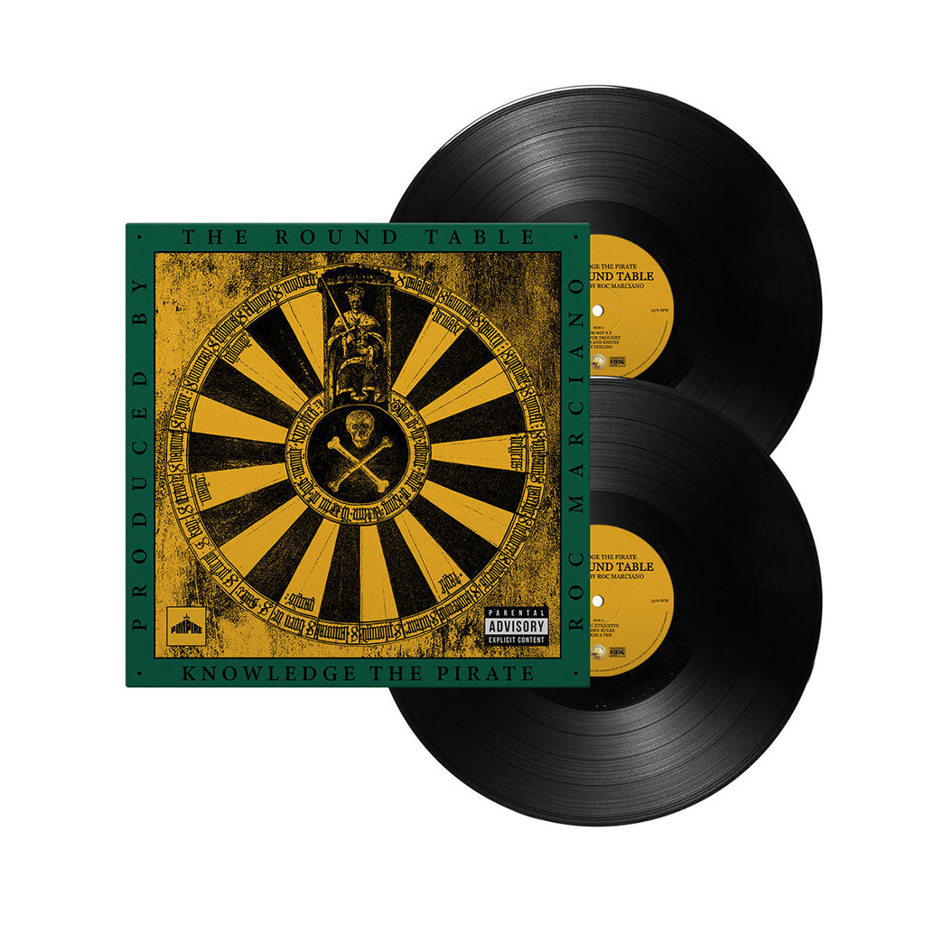 KNOWLEDGE THE PIRATE & ROC MARCIANO - The Round Table (Artwork #1 Edition) - 2LP - Black Vinyl [SEP 26]