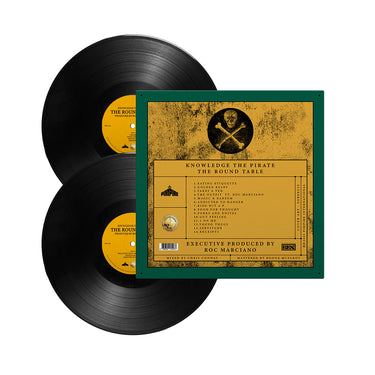 KNOWLEDGE THE PIRATE & ROC MARCIANO - The Round Table (Artwork #1 Edition) - 2LP - Black Vinyl