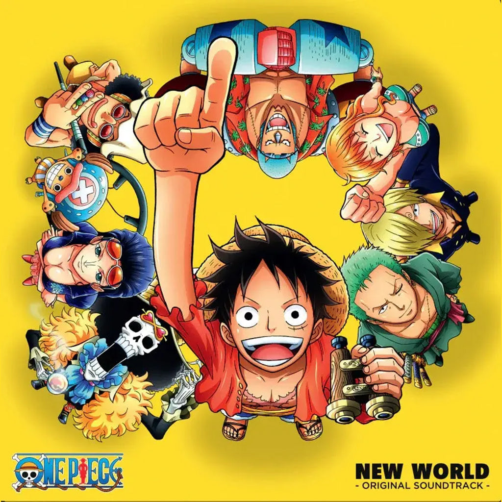 KOHEI TANAKA - One Piece - New World (Original Soundtrack) - 2LP - Yellow / Red Colour Vinyl [JAN 9]