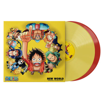 KOHEI TANAKA - One Piece - New World (Original Soundtrack) - 2LP - Yellow / Red Colour Vinyl [JAN 9]