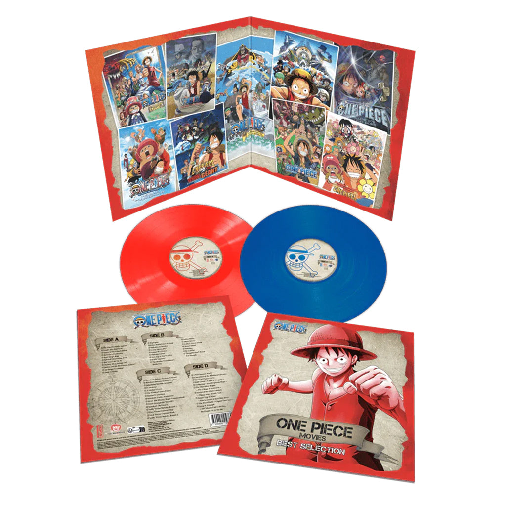 ONE PIECE BLUE & RED セット KOHEI TANAKA - One Piece Movies - Best Selection - 2LP - Blue