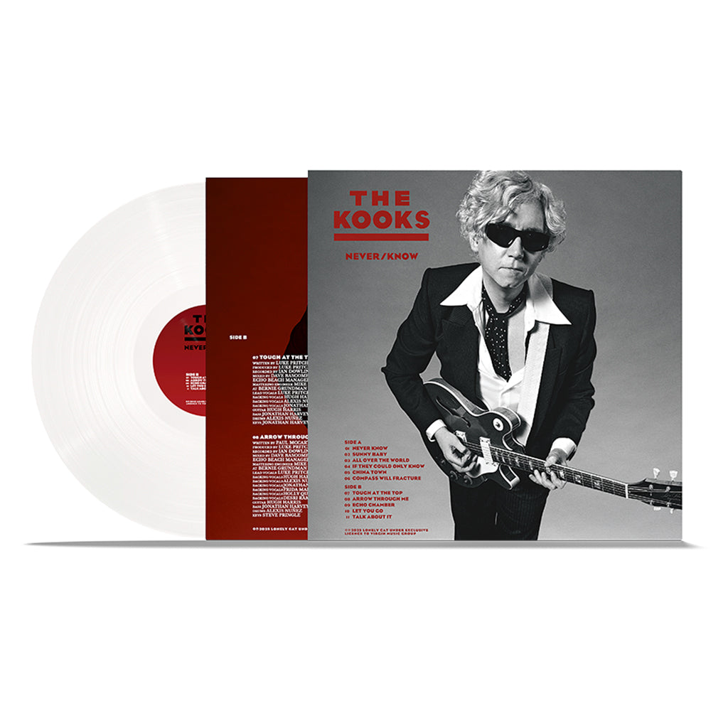 THE KOOKS - Never / Know - LP - White Vinyl [MAY 9] – Spindizzy
