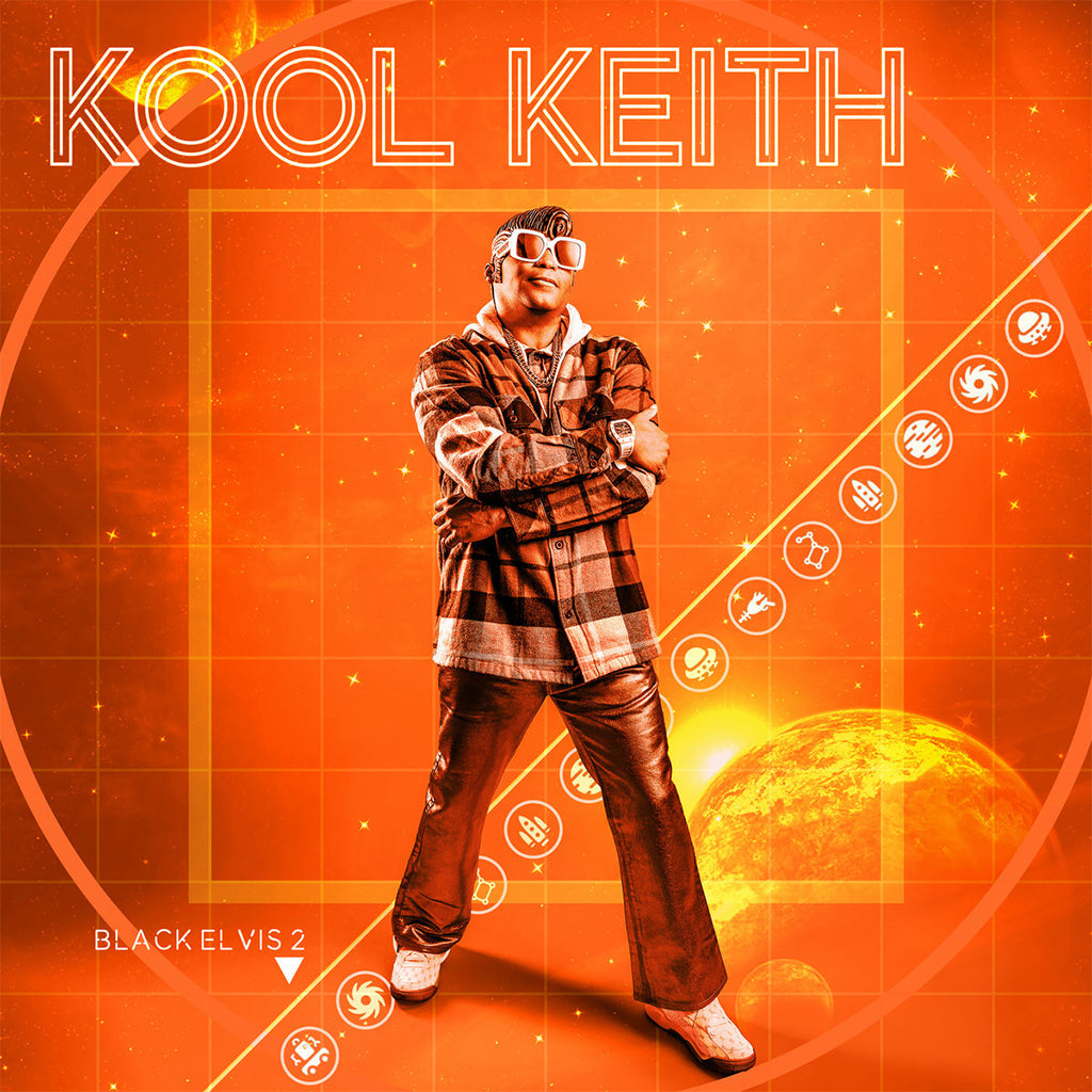 KOOL KEITH - Black Elvis 2 - LP - Electric Orange Vinyl [SEP 1]