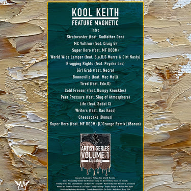 KOOL KEITH - Feature Magnetic (Reissue) - LP - Tri-Color Canary Cake Vinyl