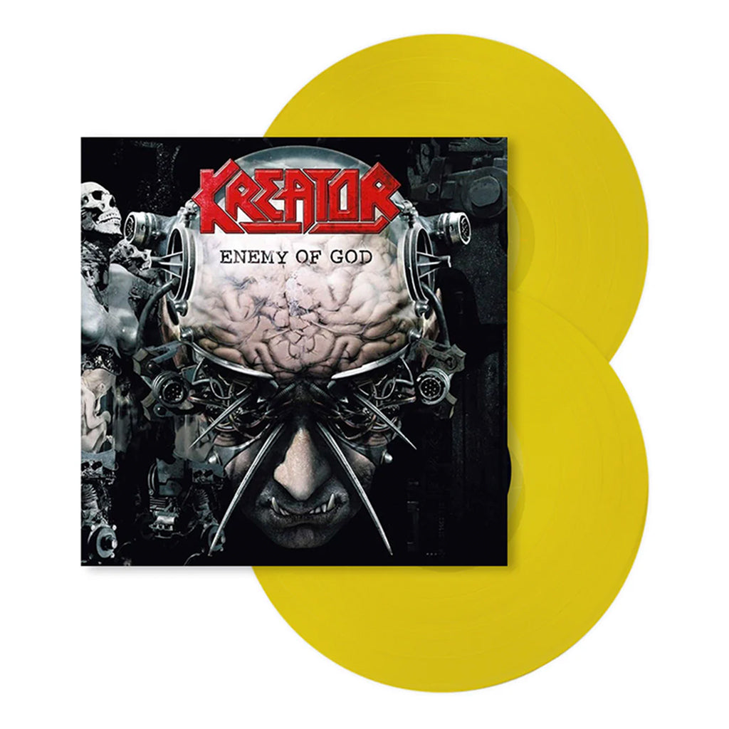 KREATOR - Enemy Of God (Remastered) - 2LP - Transparent Yellow Vinyl [SEP 27]