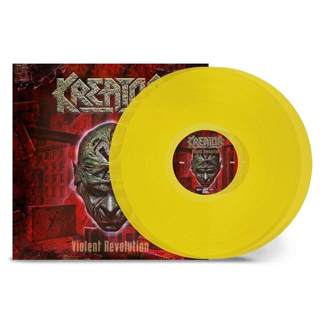 KREATOR - Violent Revolution (Repress) - 2LP - Transparent Yellow Vinyl [SEP 27]