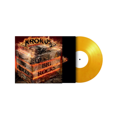 KROKUS - Big Rocks (Reissue) - LP - 180g Flaming Coloured Vinyl