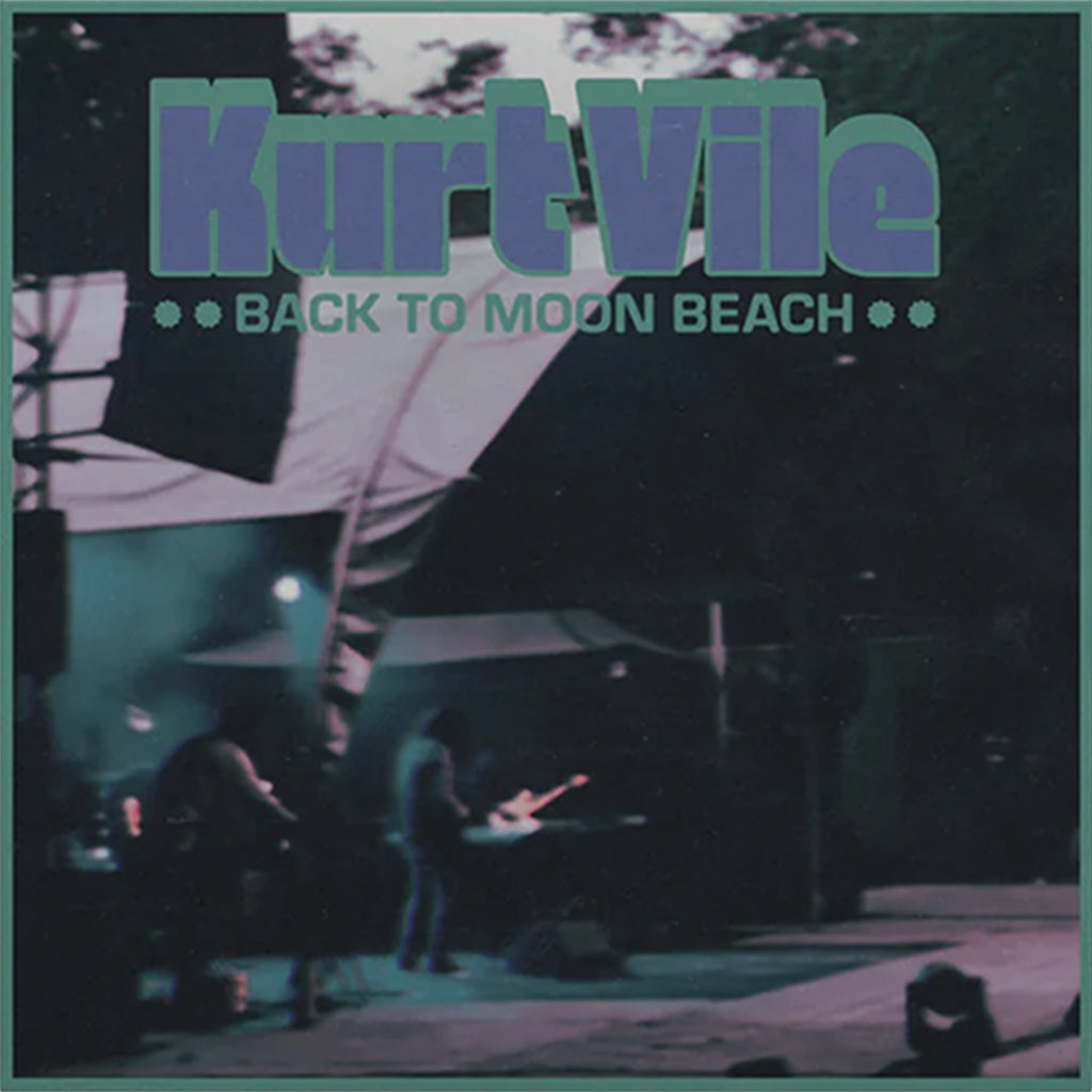 KURT VILE - Back To Moon Beach EP - 12'' EP - Coke Bottle Clear Vinyl