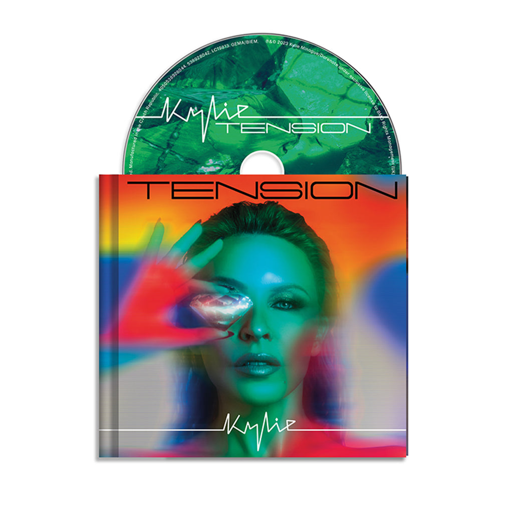 KYLIE MINOGUE - Tension - Deluxe Edition (with 3 Bonus Tracks) - CD - Casebound Media Book