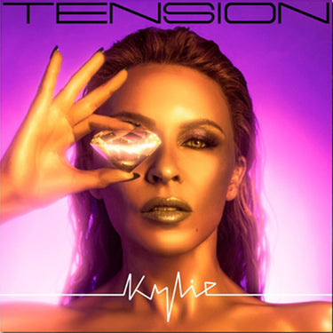 KYLIE MINOGUE - Tension (with Alternate Sleeve) - LP - Transparent Orange Vinyl