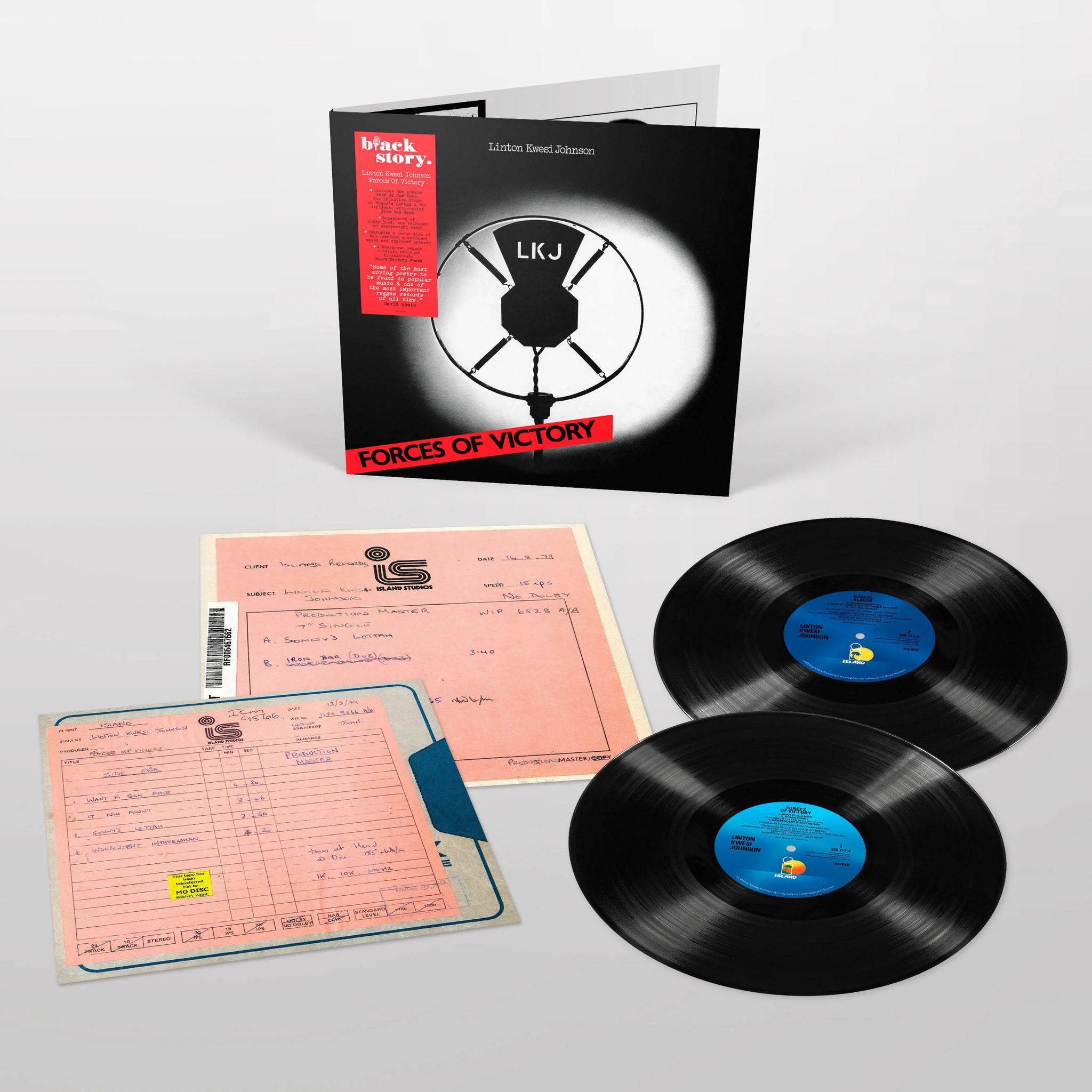 LINTON KWESI JOHNSON - Forces of Victory (Black History Month) - 2LP - Vinyl