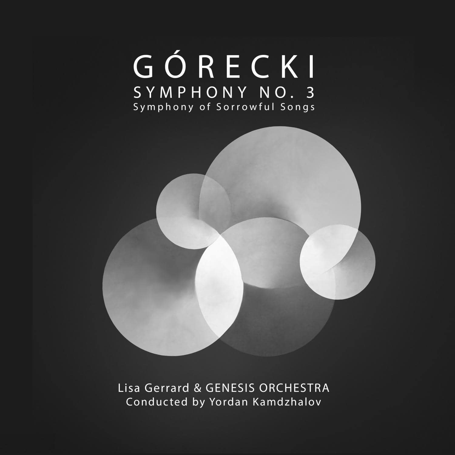 LISA GERRARD, GENESIS ORCHESTRA & YORDAN KAMDZHALOV - Gorecki: Symphony No. 3 - Symphony Of Sorrowful Songs - LP - Vinyl [NOV 28]