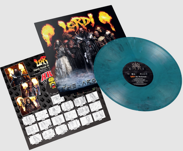 180g Numbered Blue Black & White Marbled Vinyl LP