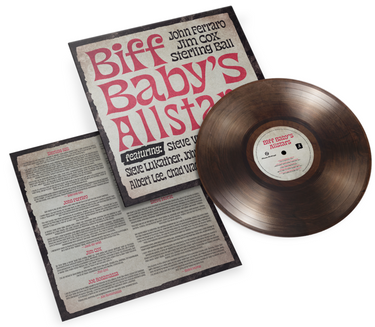 180g Crystal Clear & Black Marbled Vinyl LP