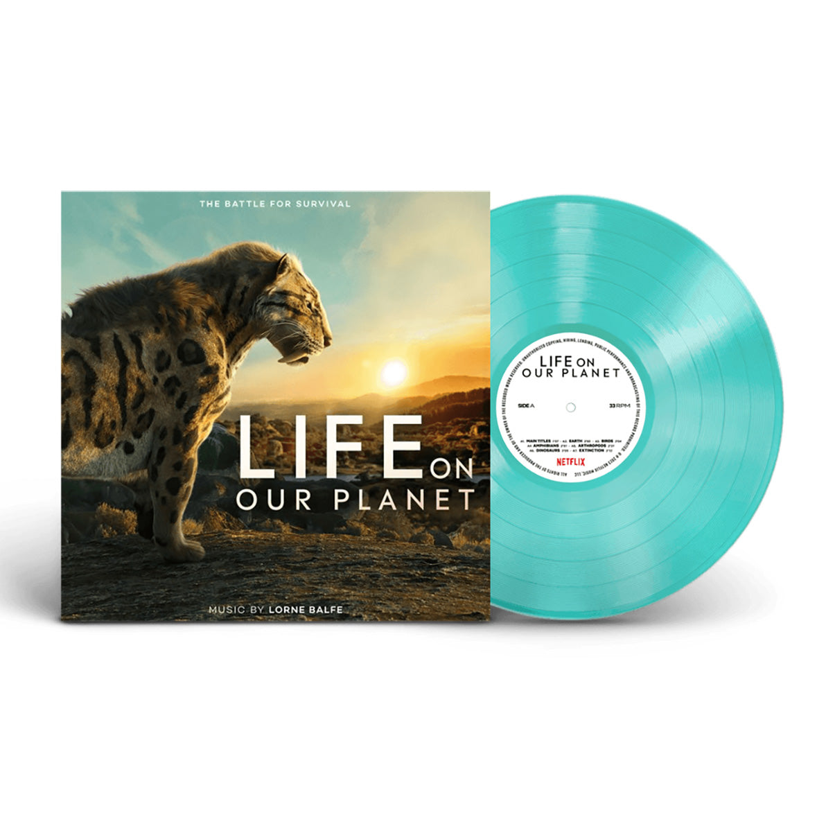 LORNE BALFE - Life On Our Planet - LP - Translucent Sea Blue Vinyl [MAR 8]