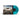 Splattered Translucent Turquoise/White/Black Vinyl LP