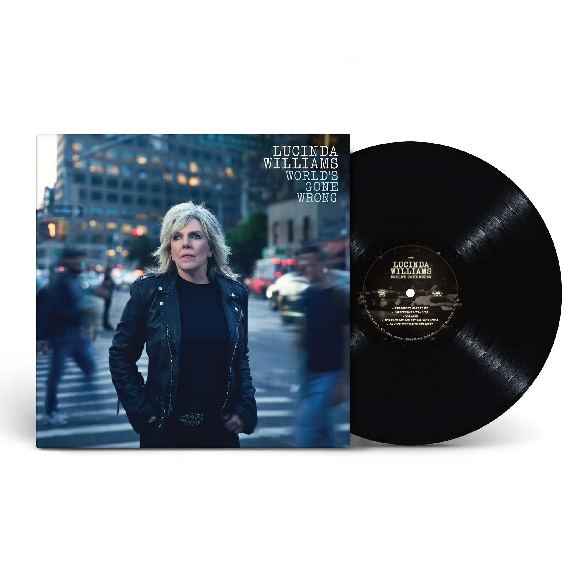 LUCINDA WILLIAMS - World's Gone Wrong - LP - Black Vinyl [JAN 23]