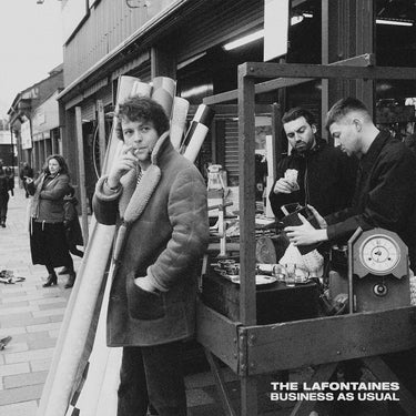THE LAFONTAINES - Business As Usual - LP - Transparent Green Vinyl