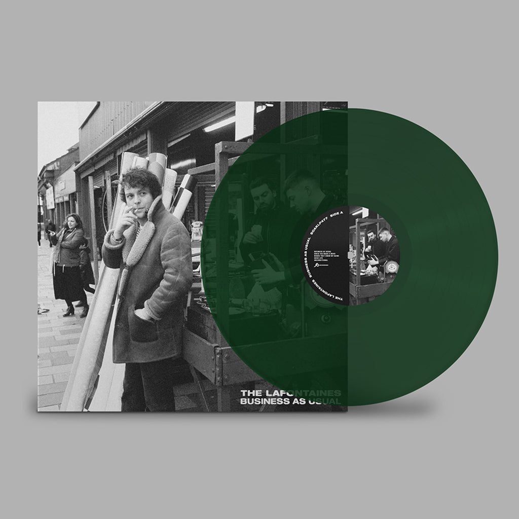 THE LAFONTAINES - Business As Usual - LP - Transparent Green Vinyl