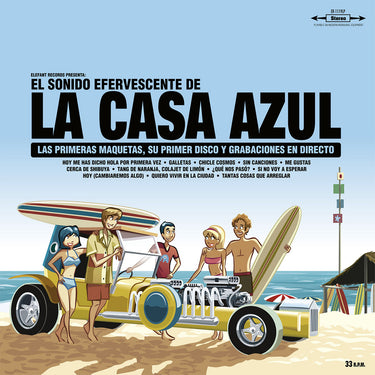 LA CASA AZUL - El Sonido Efervescente De La Casa Azul (Reissue) - 2LP - Opaque Sky Blue Vinyl