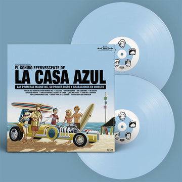 LA CASA AZUL - El Sonido Efervescente De La Casa Azul (Reissue) - 2LP - Opaque Sky Blue Vinyl