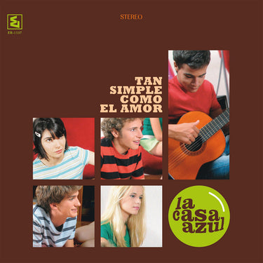 LA CASA AZUL - Tan Simple Como El Amor (Reissue) - LP - Opaque Red Vinyl