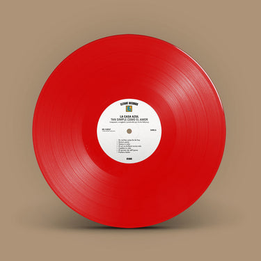 LA CASA AZUL - Tan Simple Como El Amor (Reissue) - LP - Opaque Red Vinyl