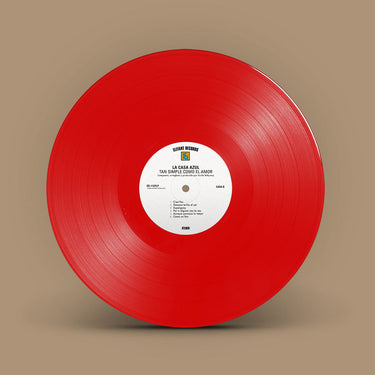 LA CASA AZUL - Tan Simple Como El Amor (Reissue) - LP - Opaque Red Vinyl