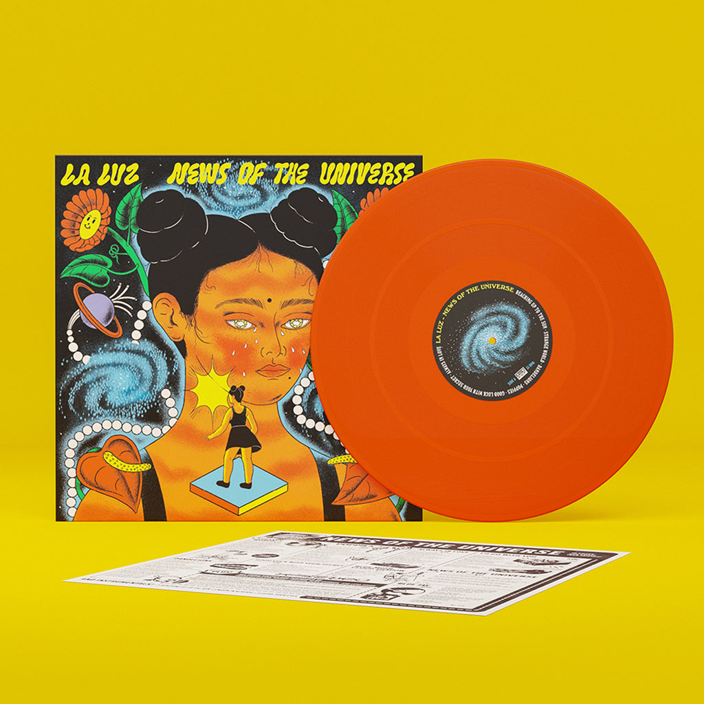 LA LUZ - News Of The Universe (Luzer Edition) - LP - Neon Orange Vinyl