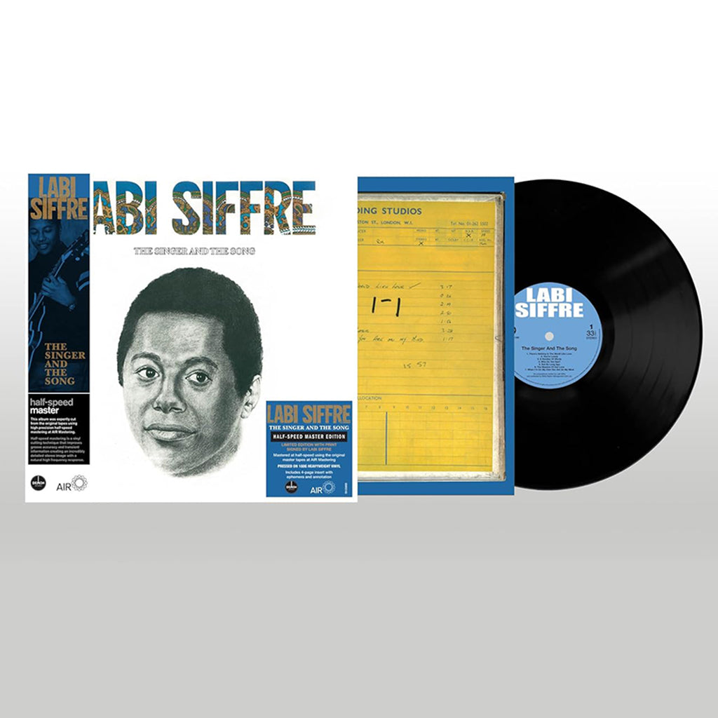 LABI SIFFRE - The Singer and The Song (Half-Speed Master Edition with SIGNED Print) - LP - 180g Vinyl