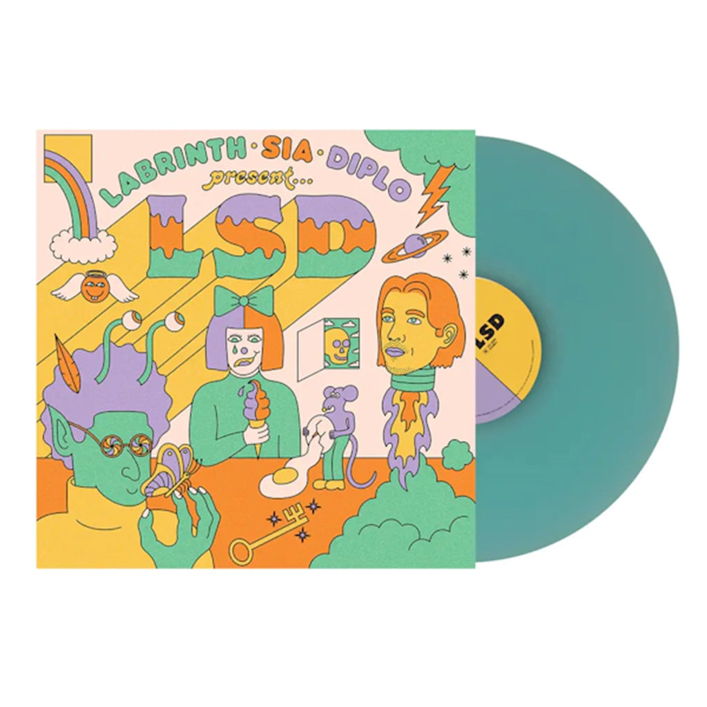 LABRINTH, SIA AND DIPLO - LSD (5th Anniversary Edition) - LP - Sea Glass Green Coloured Vinyl [SEP 6]