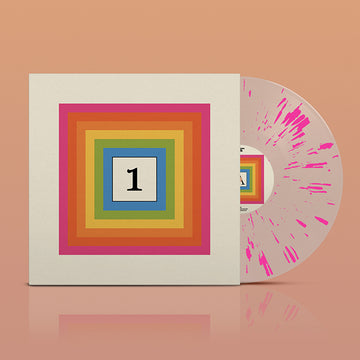 LACK OF AFRO - Square One - LP - Transparent with Pink Splatter Vinyl