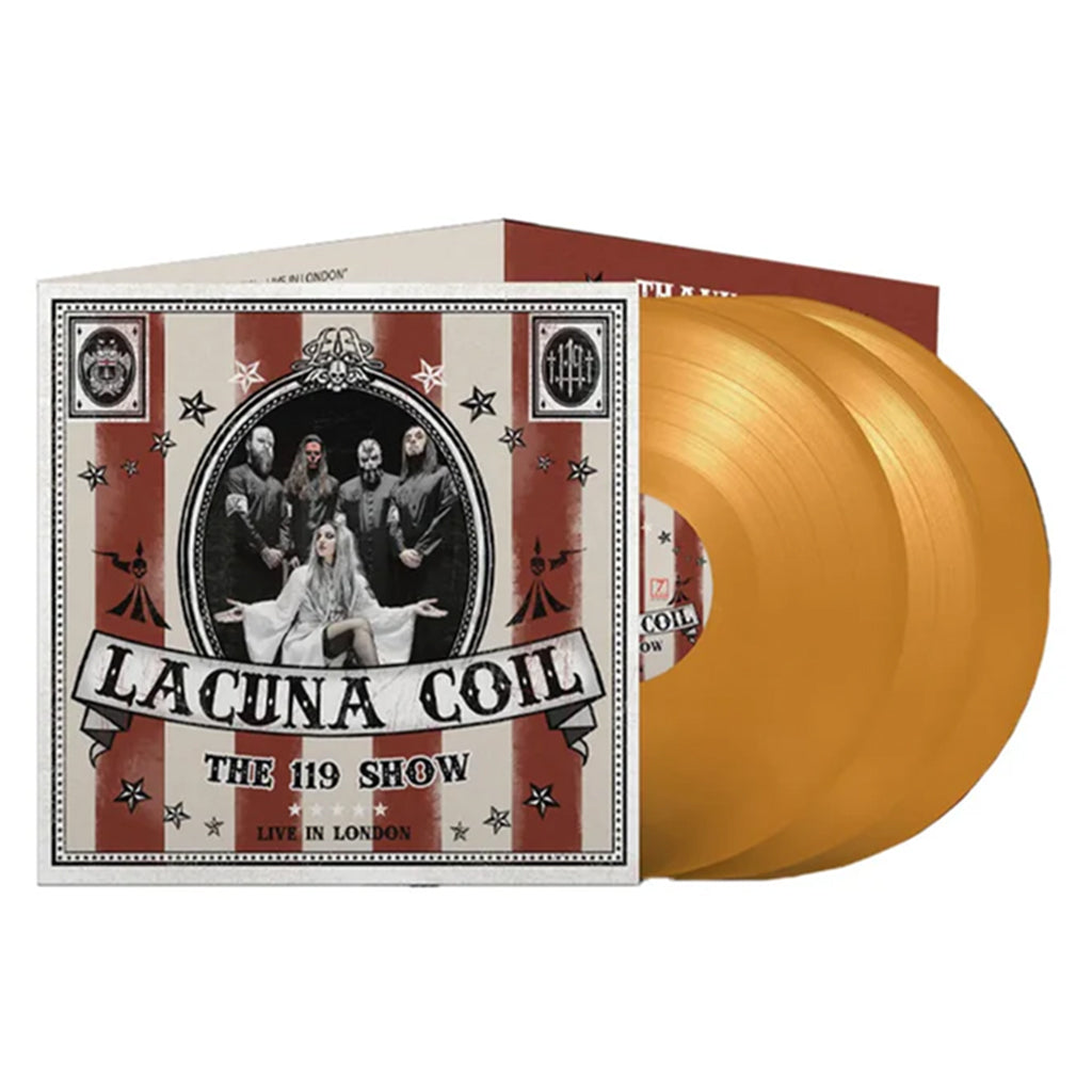 LACUNA COIL - The 119 Show (Live in London) - 3LP - Deluxe Gatefold Gold Vinyl [SEP 27]